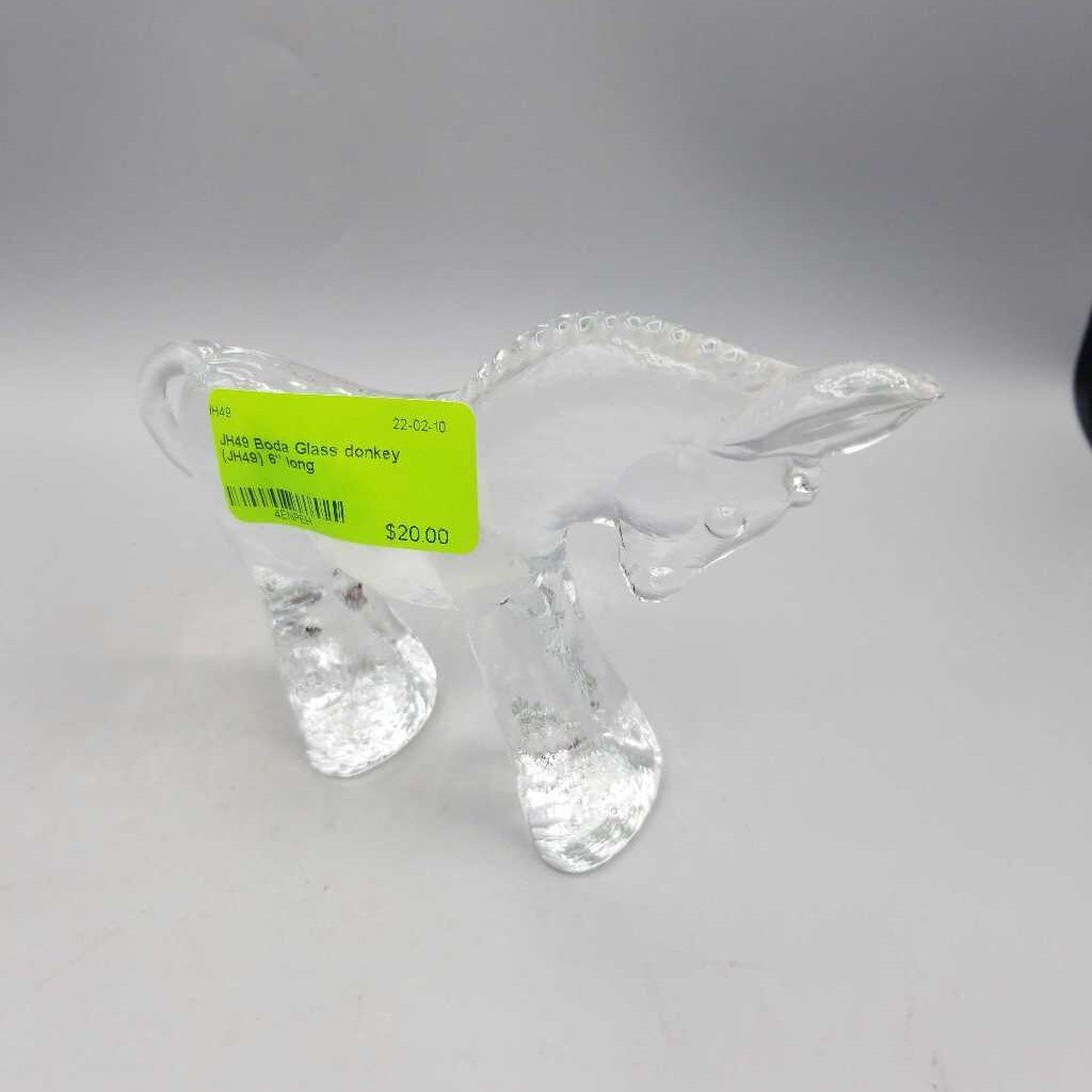 Boda Glass donkey (JH49)