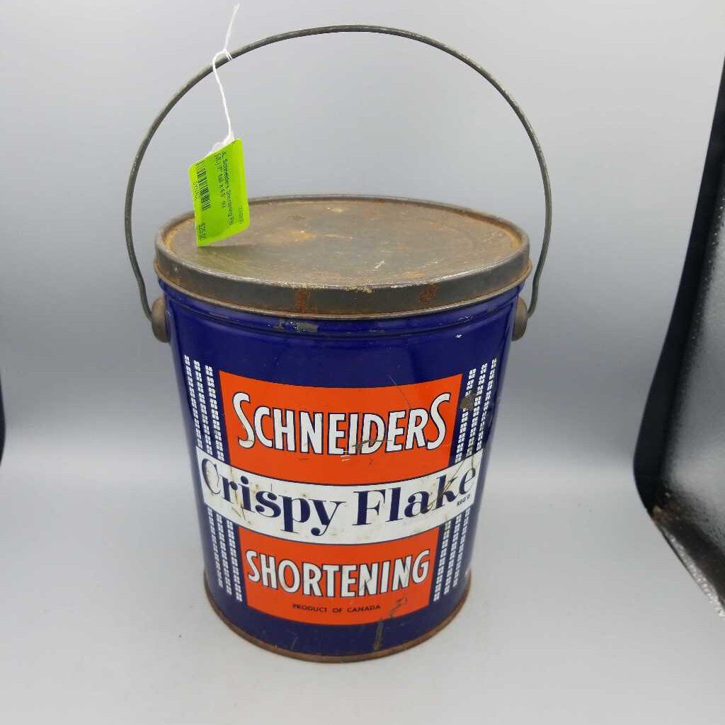 Schneiders Shortening Pail (JL)