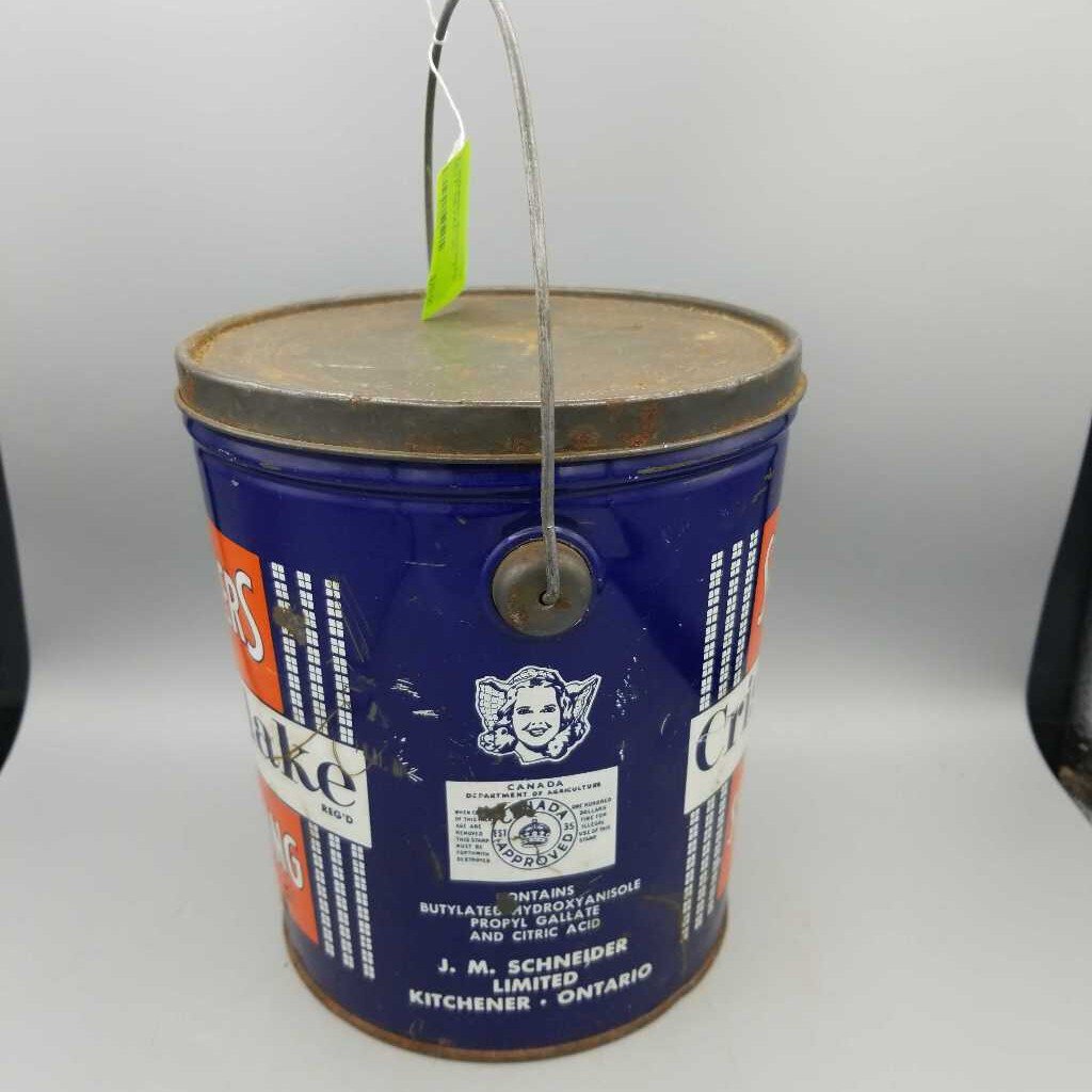 Schneiders Shortening Pail (JL)