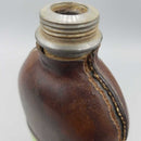 Leather Bound Hip Flask (ST)