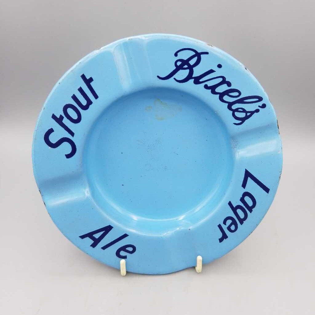 Bixel's Lager Beer Ashtray Enamel (Jef)