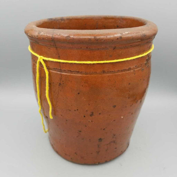 19th Century Redware Crock (M2) #913 19th Century Redware Crock (M2) #913