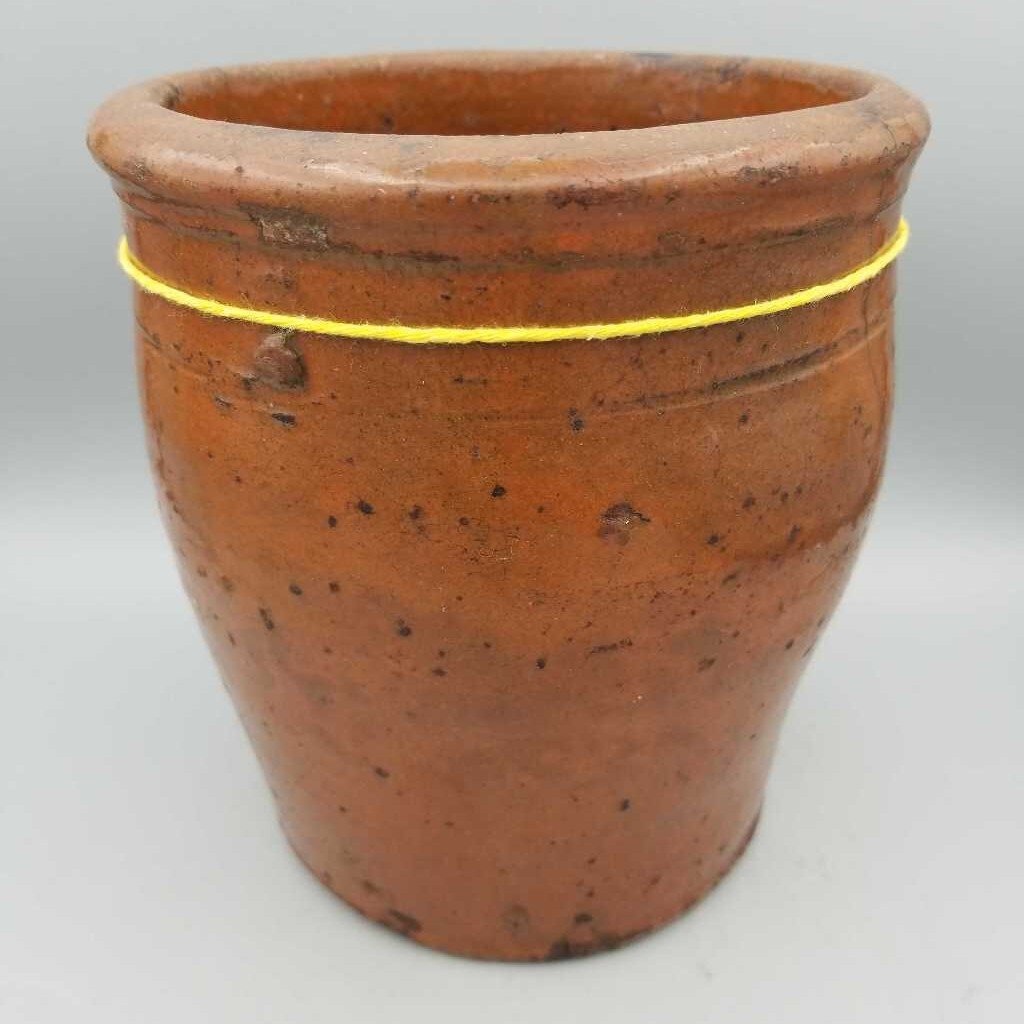 19th Century Redware Crock (M2) #913