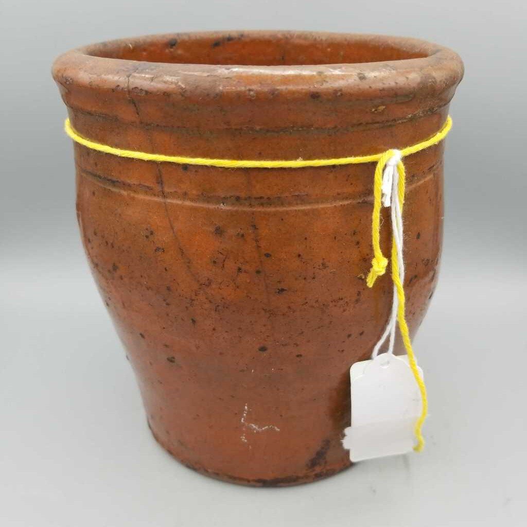 19th Century Redware Crock (M2) #913