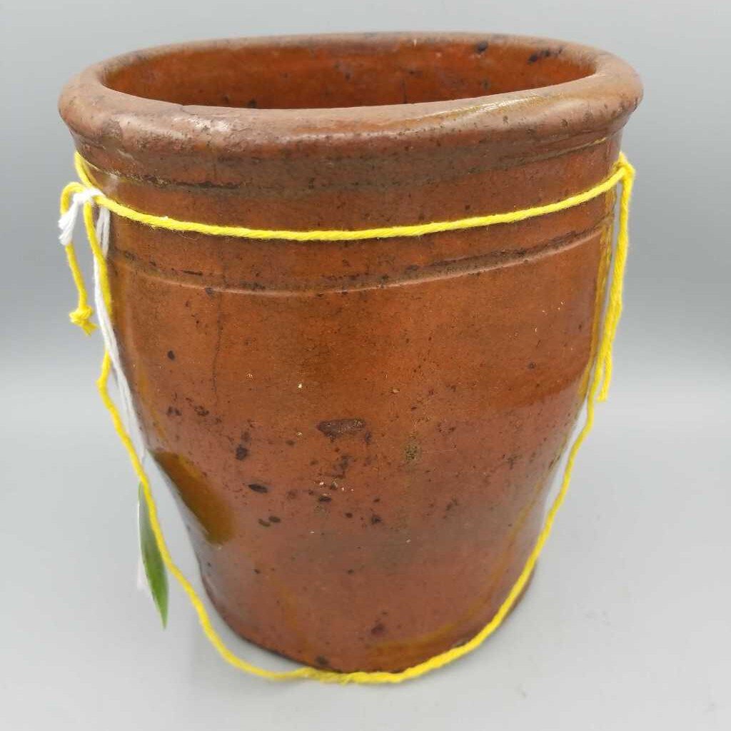 19th Century Redware Crock (M2) #913