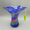 Art Glass Iridescent Vase (Deb)