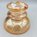 Carnival Glass Corning Insulator (Jef)