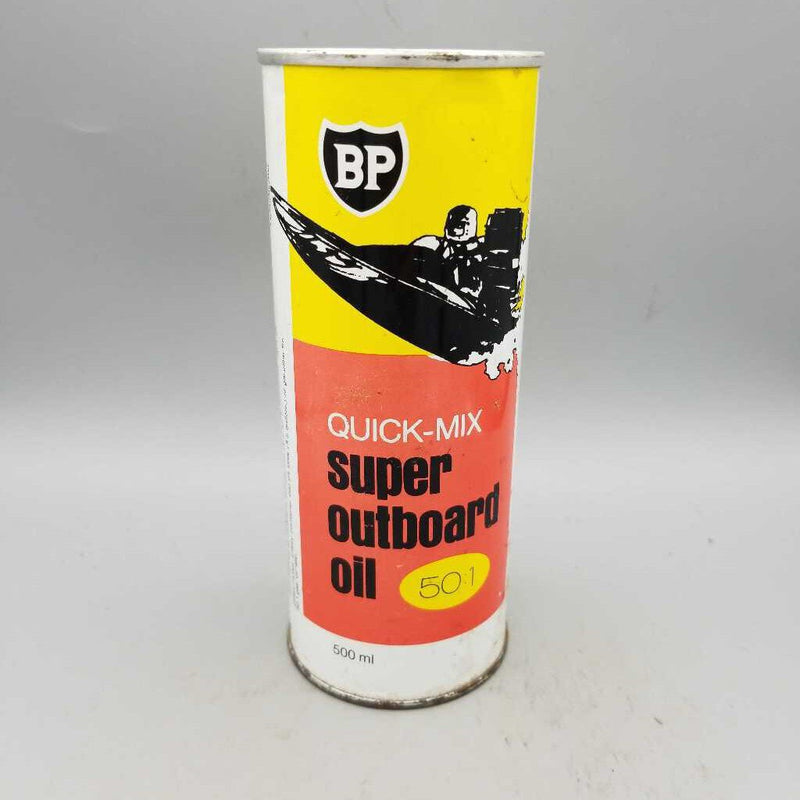 BP Outboard Oil Tin (DR)