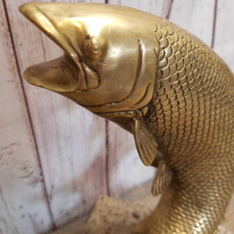 Solid Brass Fish Sculpture (M2) 1962