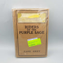 Riders of the Purple Sage 1912 1st Ed. (JL)