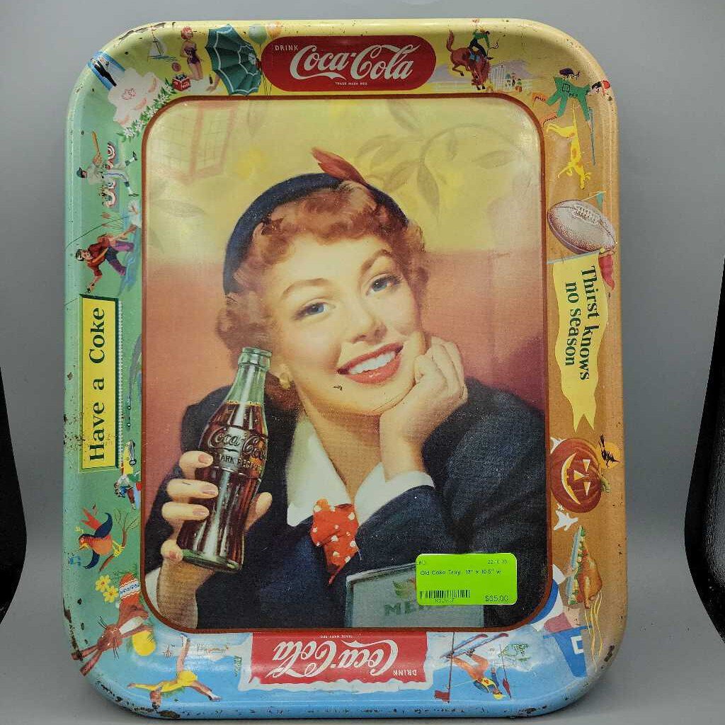 Old Coke Tray