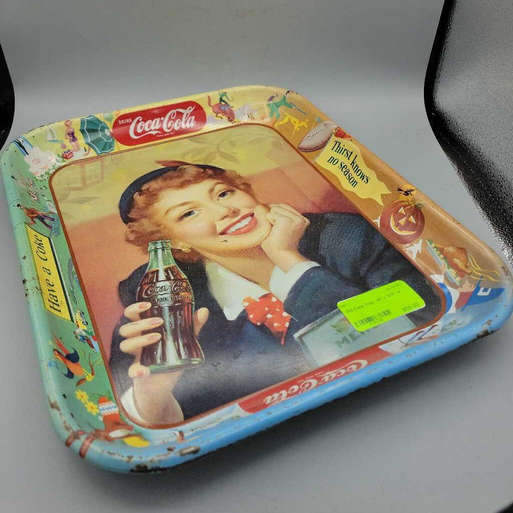 Old Coke Tray