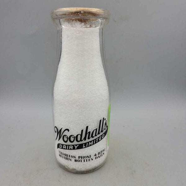 Woodhall's Dairy Ltd Hamilton Milk Bottle (Jef)