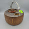 Wooden Smokers Caddy With Copper insert (JAS)
