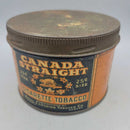 Canada straight Tobacco Tin Small Size (Jef)