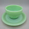 Fire King Anchor Hocking Jadeite Cup and Saucer (GEC)