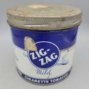 Zig Zag Round Tobacco Tin (JAS)