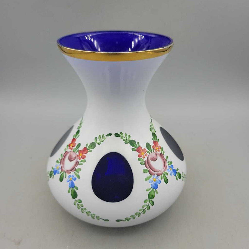 Blue & White Czech. vase P233