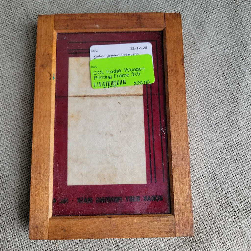 Kodak Wooden Printing Frame 3x5 (COL