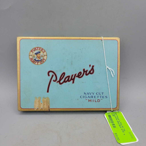 Player's Flat 50 Tin Cigarette (BS)