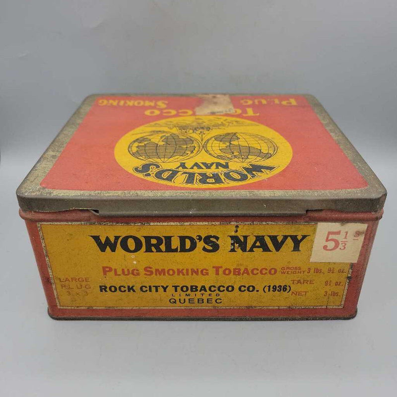 World's Navy Tobacco Tin (Jef)