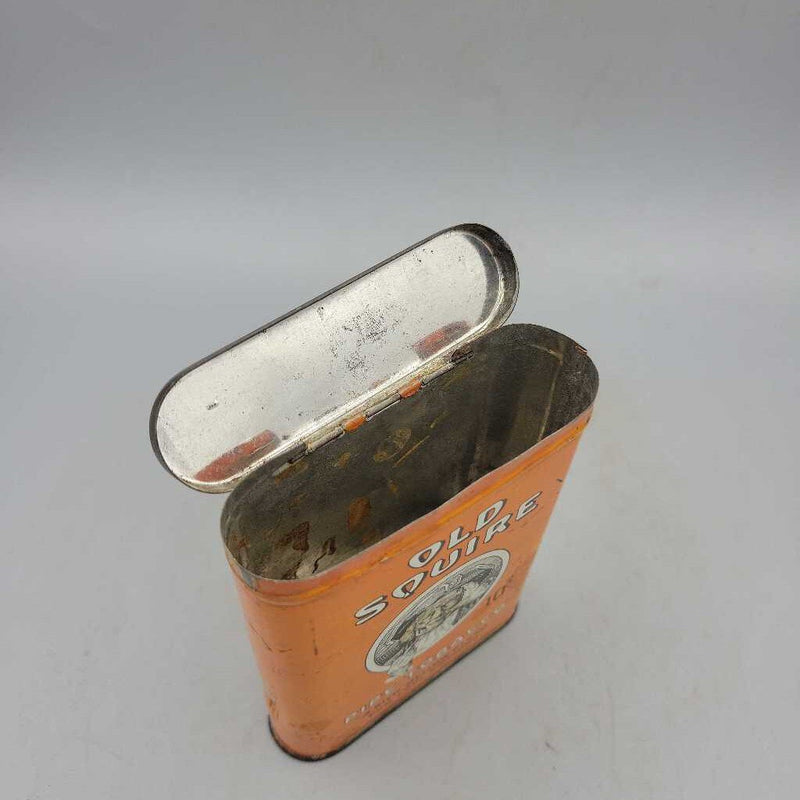 Old Squire pocket Tobacco tin