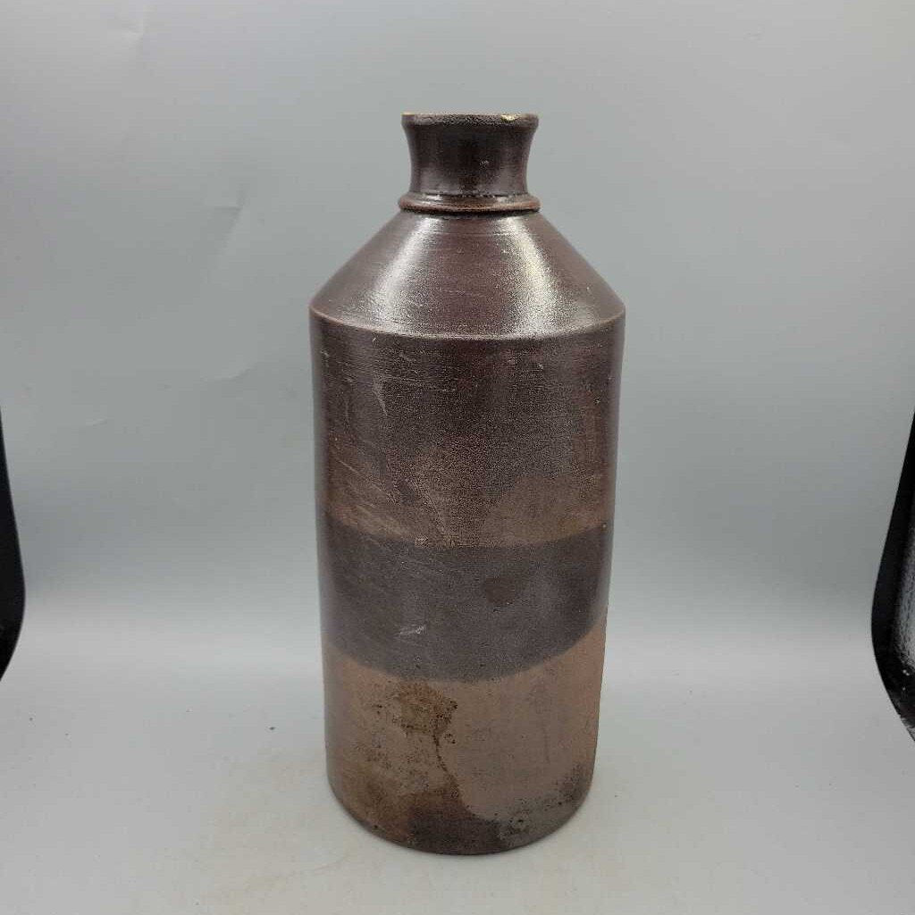 Stoneware Brown slip Bottle (JAS)