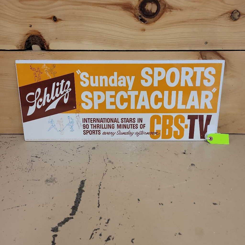 Schlitz Beer Sports Advertising for TV (JAS)