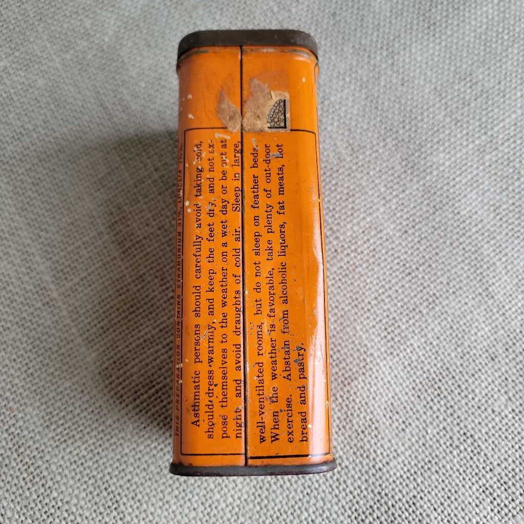 Asthma Remedy Tin (COL #0833)