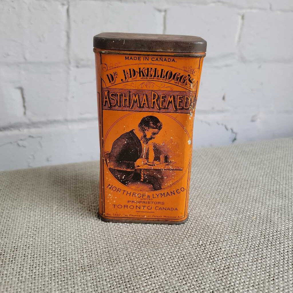 Asthma Remedy Tin (COL #0833)