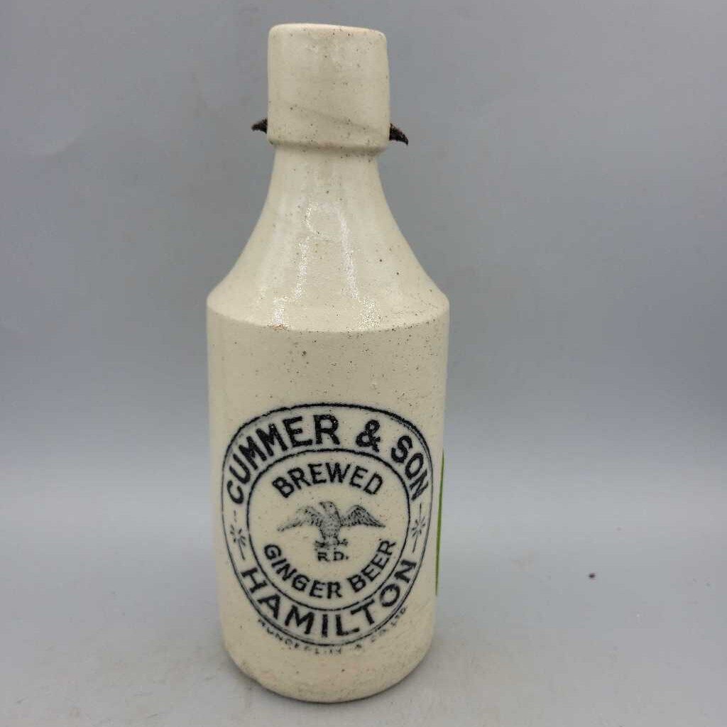 Cummer & Son Ginger Beer Bottle Hamilton (Jef)