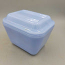 Blue Pyrex Covered Dish (RR)