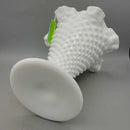 Fenton Milk Glass Trumpet Vase Hobnail (DS) 2151