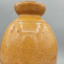 Redware Pottery Crock Excellent Glazed Color (Jef)