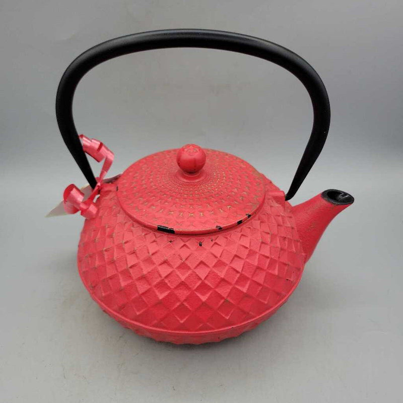 Japanese Style Red cast Iron Tea Pot (TRE)