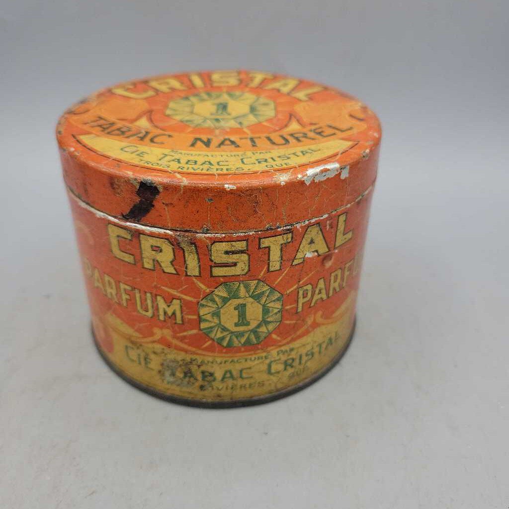 Cristal Tobacco Tin (JEF)