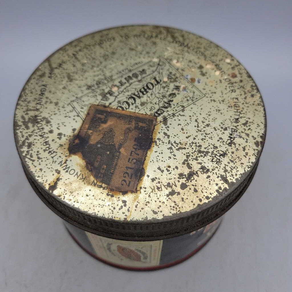 Brier Plug Smoking Tobacco Tin (JEF)