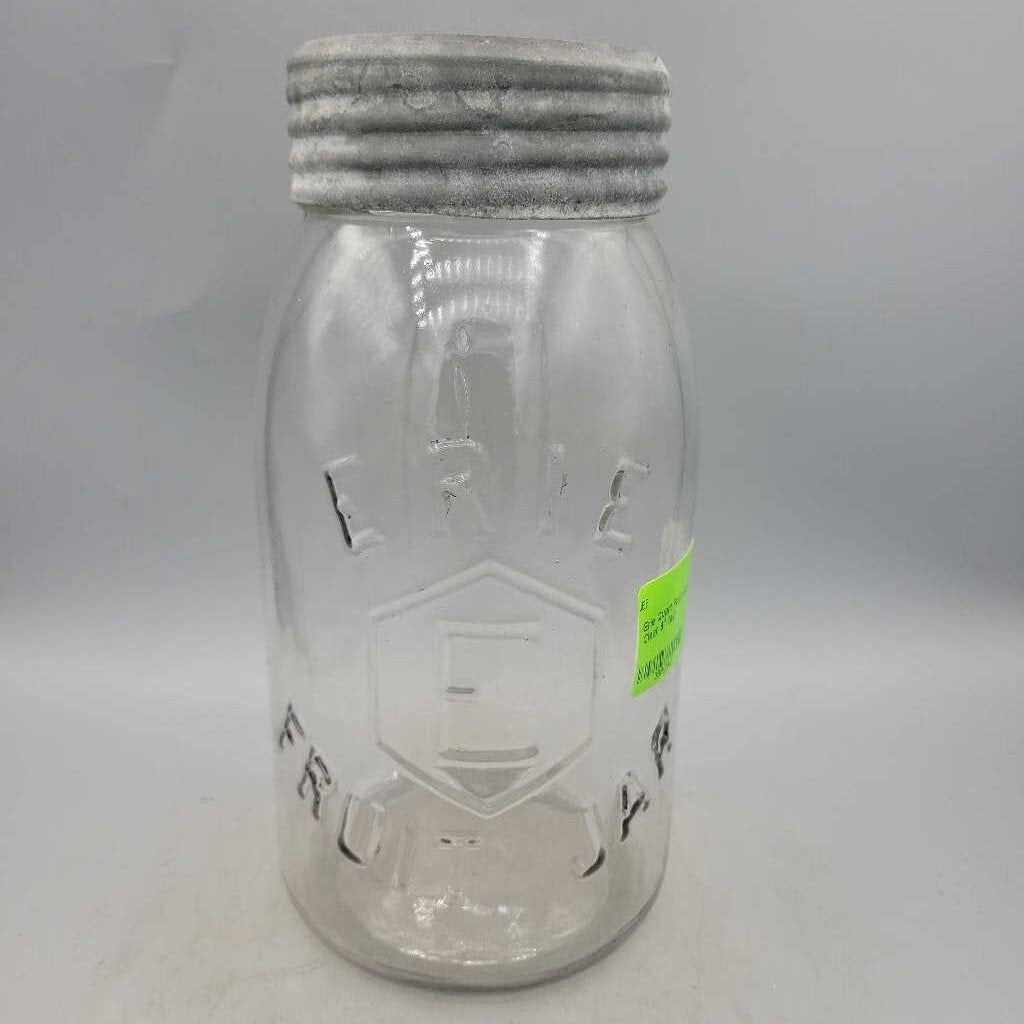 Erie Quart Fruit Jar (Jef)