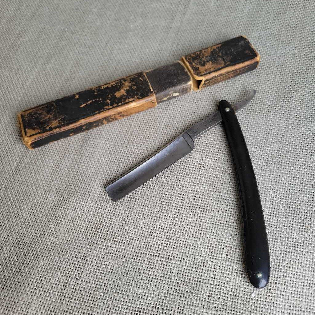 H. Boker & Co. Straight Razor -original box (COL #0949)