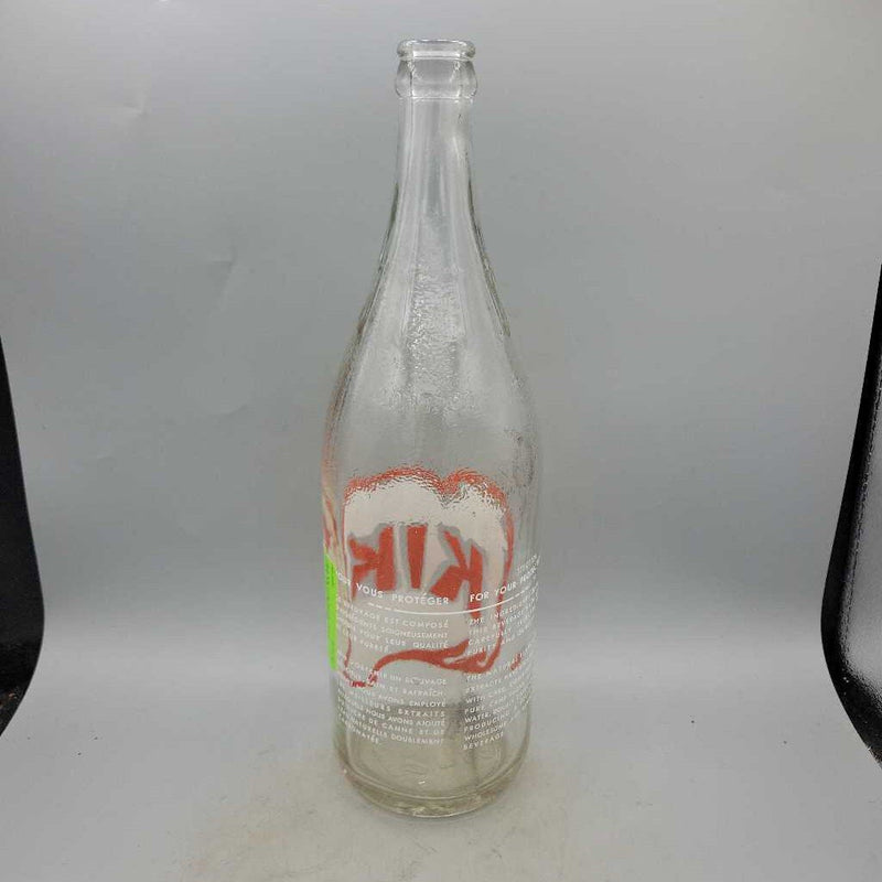 Kik Cola Bottle Ouart (JAS)