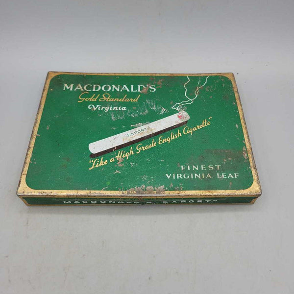 Macdonald's Flat 50 Cigarette Tin (JAS)