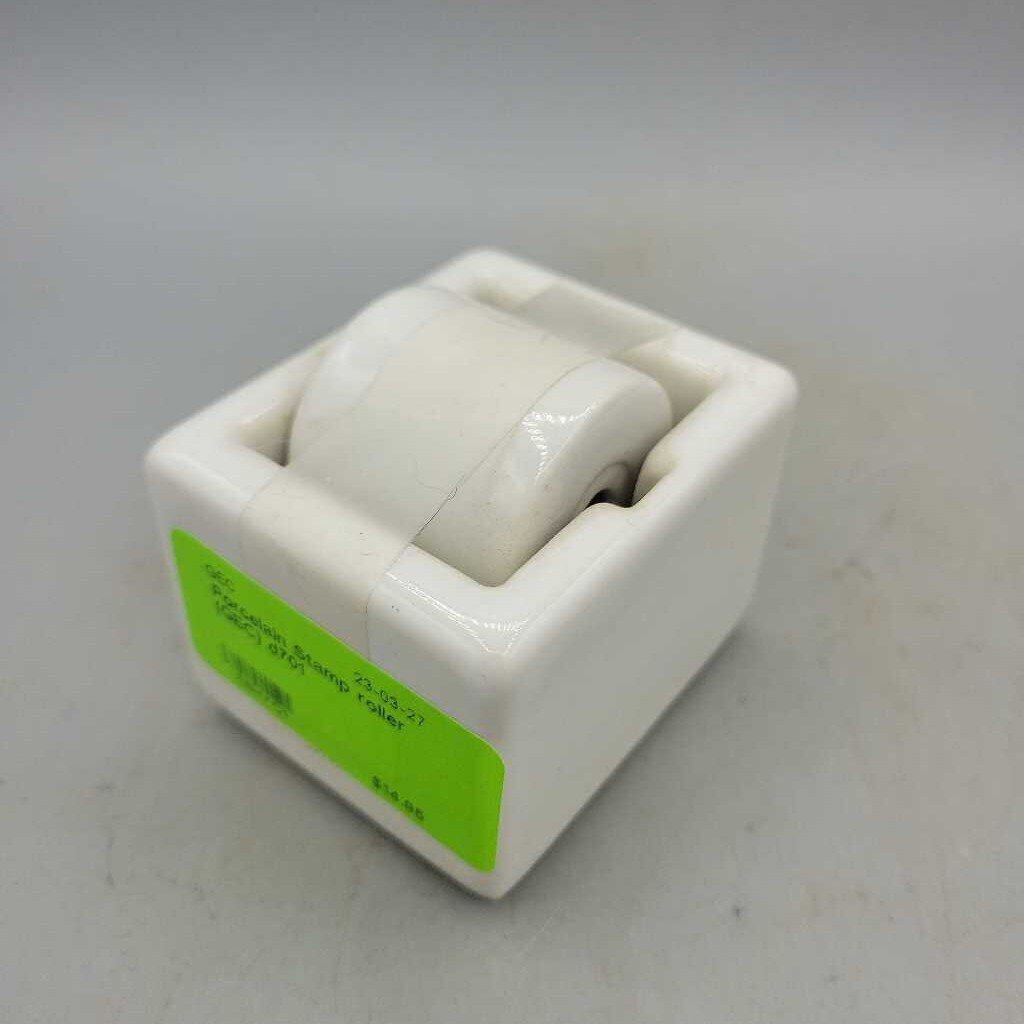 Porcelain Stamp roller (GEC) d701