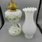Antique Milk Glass oil Lamp (TRE) 45