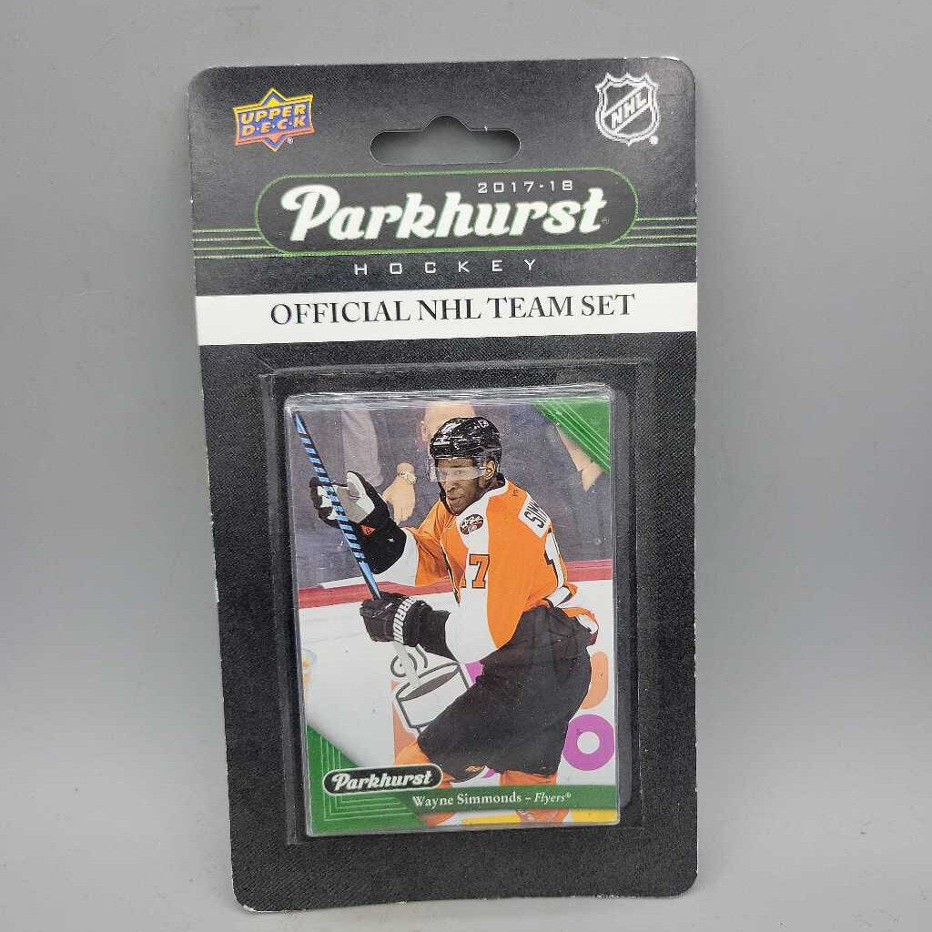 2017 2018 Flyers Parkhurst Hockey Card Team Set UD (JAS)