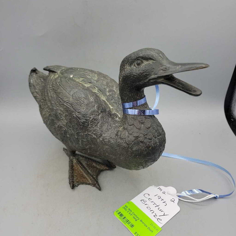 19th Century Bronze Duck (M2) 2