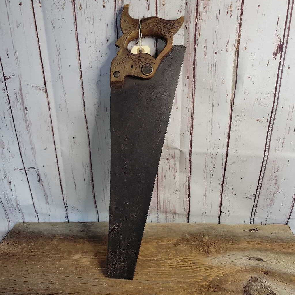 Antique Saw Wooden Handle (JAS)