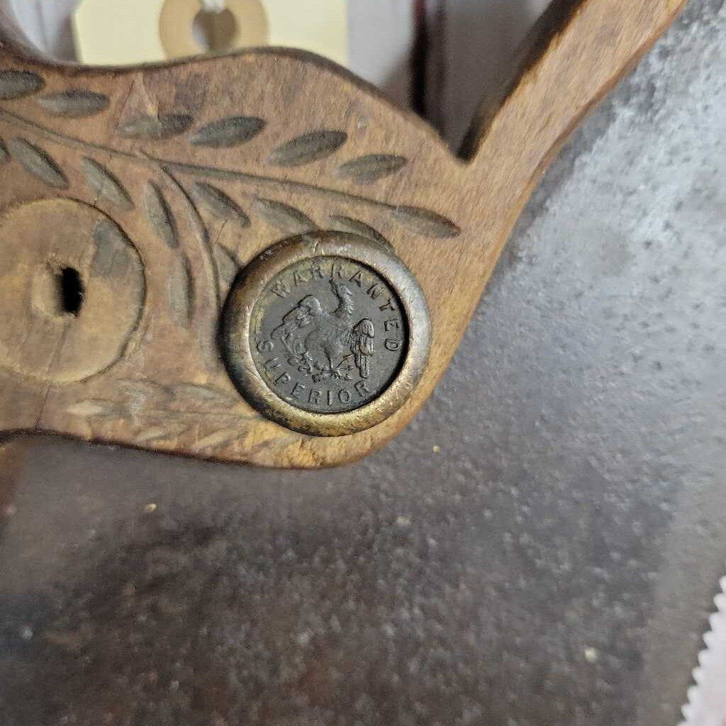 Antique Saw Wooden Handle (JAS)