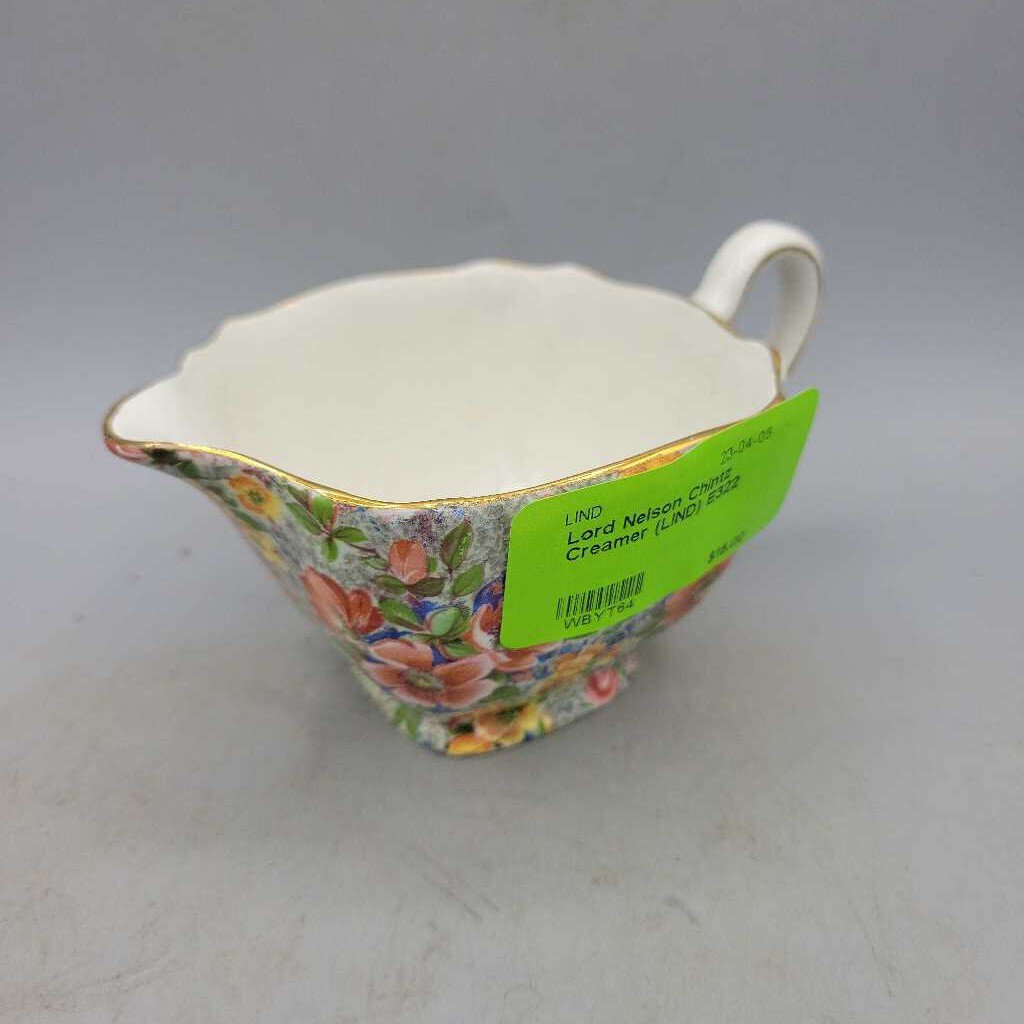 Lord Nelson Chintz Creamer (LIND) E322