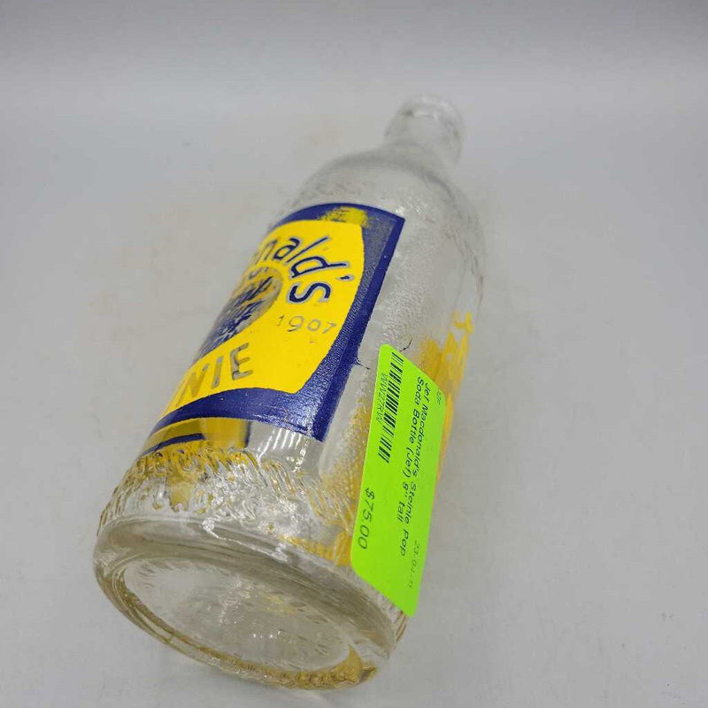 Macdonald's Steinie Pop Soda Bottle (Jef)