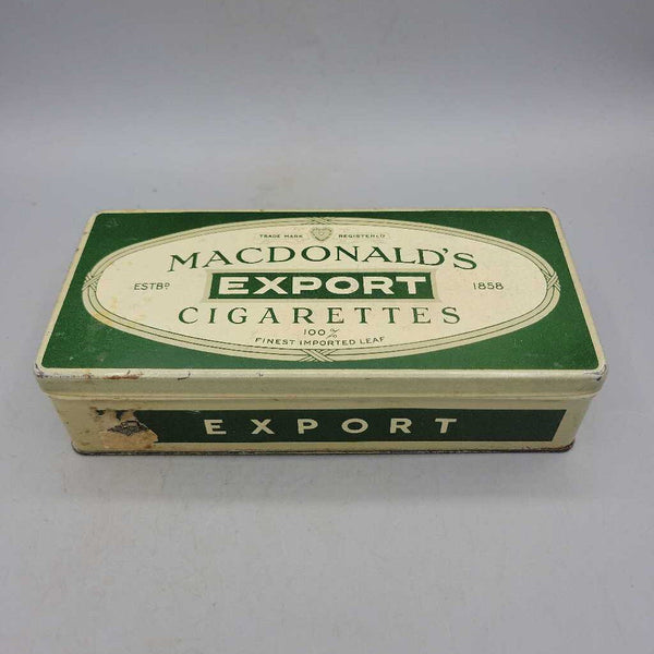 Macdonald's Cigarette Tin (Jef) Rare Size